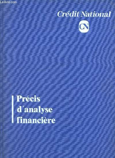 Prcis d'analyse financiere