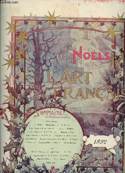 Les noels de l'art francais N296 dcembre 1892 - N243 dcembre 1981- N345 dcembre 1893