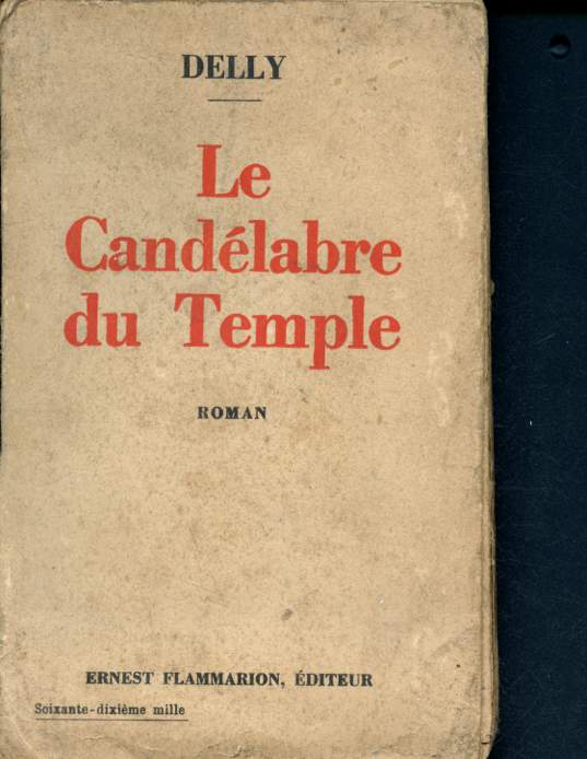 Le candlabre du temple - roman