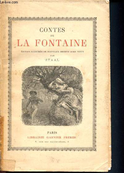 Contes de la fontaine - edition illustree de nouveaux dessins hors texte par staal