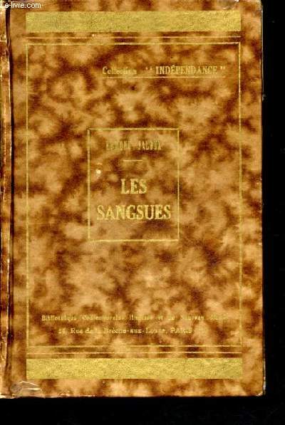 Les sangsues - collection independance