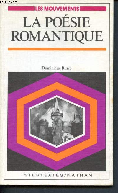 La poesie romantique (intertextes, les oeuvres) - Les mouvements - textes, commentaires et guides d'analyse