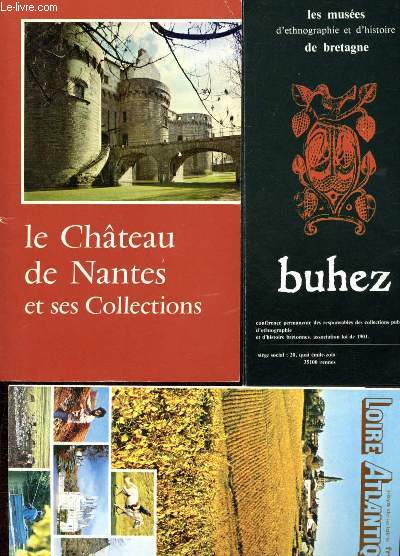 Le chateau de nantes et ses collections + plaquettes touristiques