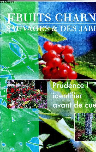 Fruits charnus sauvages et des jardins - Prudence identifier avant de cueillir