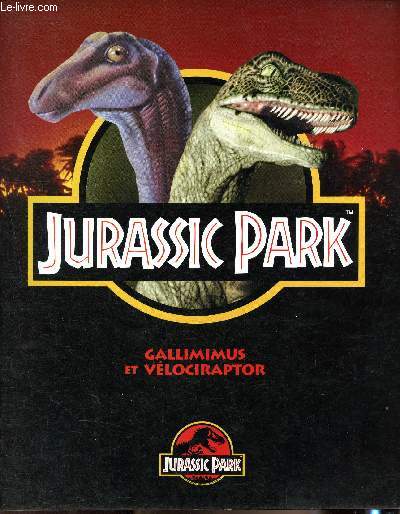 Jurassic Park - Gallimimus et vélociraptor.