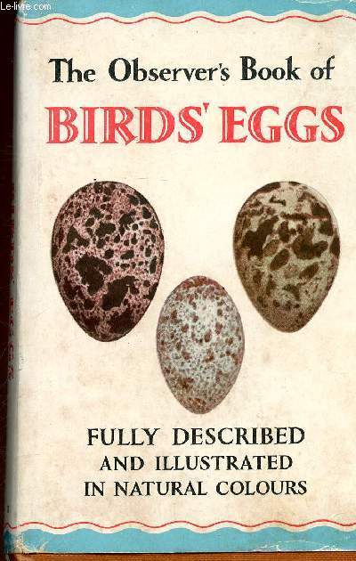 The observer's book of bird's eggs n18 - Collection the observer's pocket series