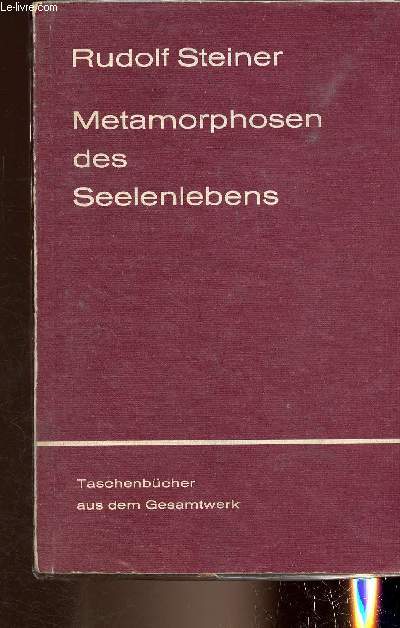 Metamorphosen des seelenlebens taschenbcher aus dem gesamtwerk