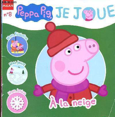 Peppa Pig, je joue  la neige n8