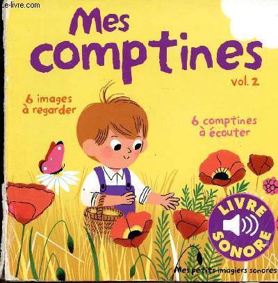 Mes comptines vol.2 - Collection petits imagiers sonores