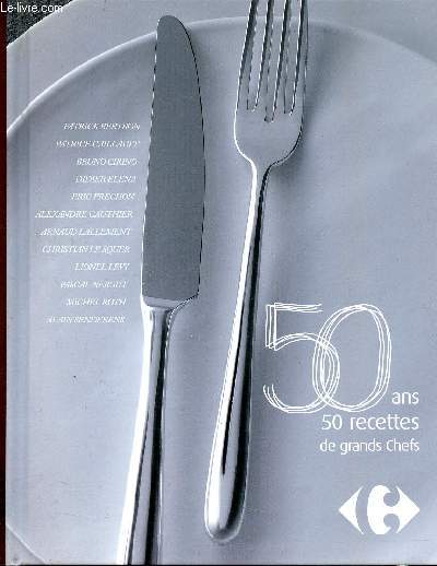 50 ans, 50 recettes de grands chefs