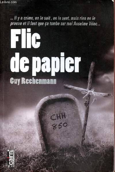 Flic de papier - Collection du noir au sud, numro 58 - ddicace de l'auteur
