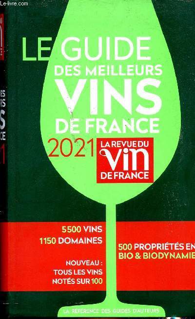 Le guide des meilleurs vins de France 2021