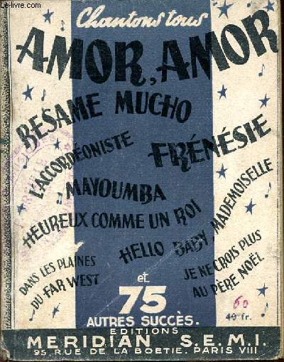 Chantons tous.