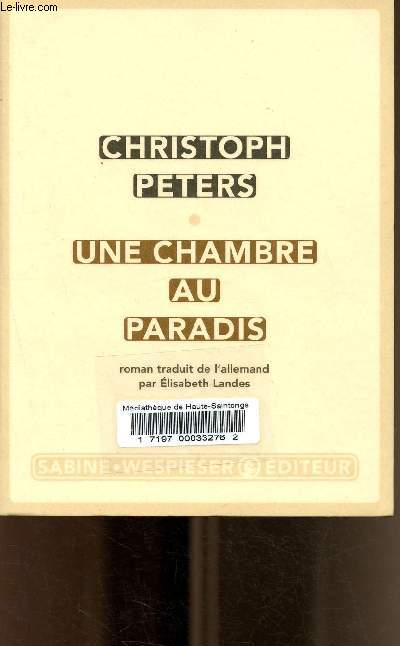 Une chambre au Paradis.
