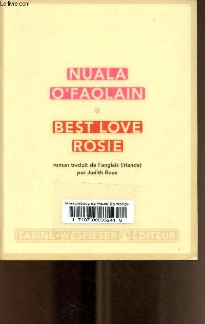Best Love Rosie.