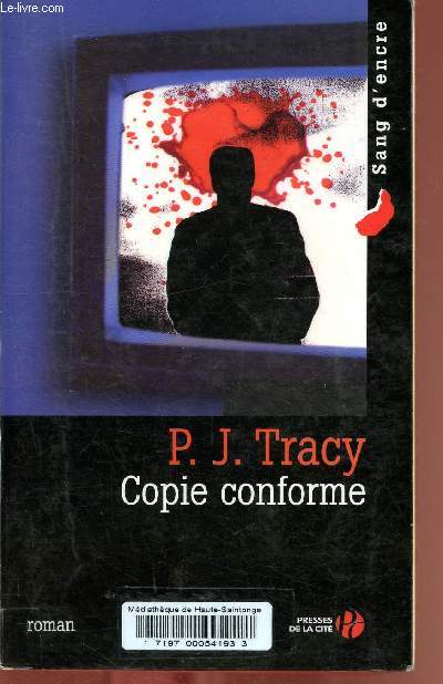 Copie conforme - Collection Sang d'encre.