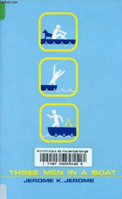 Three men in a boat.