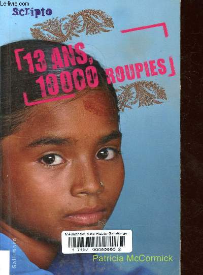 13 ans, 10 000 roupies - Collection Scripto.