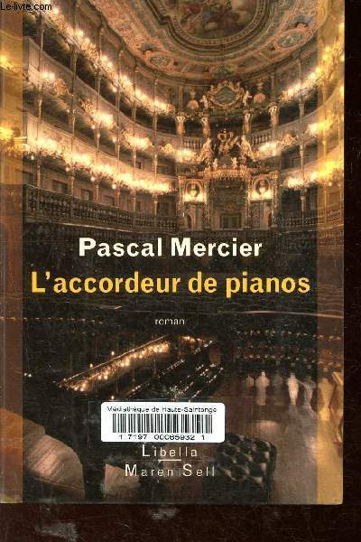 L'accordeur de pianos.