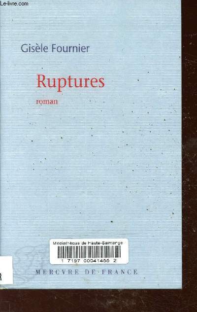 Ruptures.