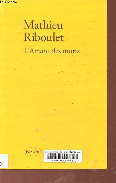 L'Amant des morts.