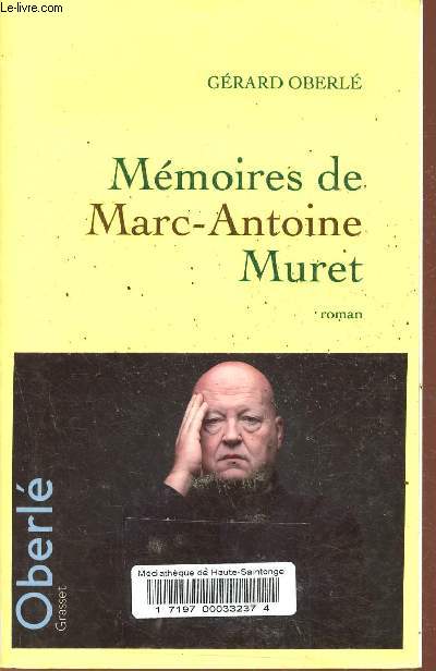 Mmoires de Marc-Antoine Muret.