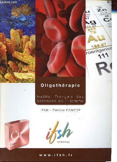 Oligothrapie - Institut franais des Sciences de l'Homme.