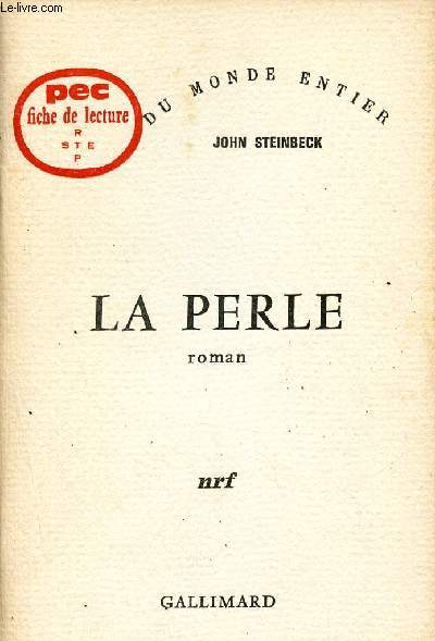 Fiche de lecture de: La perle.