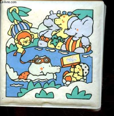 Livre d'enfant pour le bain plastifi.
