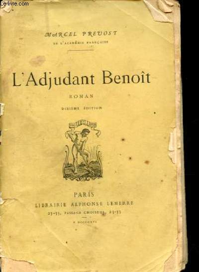 L'adjudant Benoit.