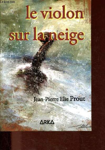 Le violon sur la neige.