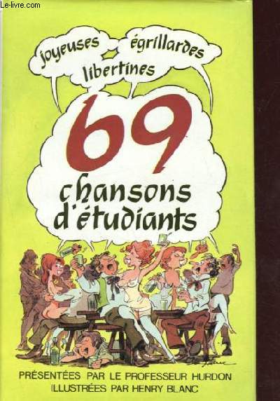 69 chansons d'tudiants.
