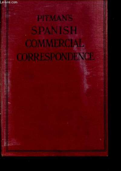 Pitman's commercial correspondence in spanish (Correspondencia Comercial).