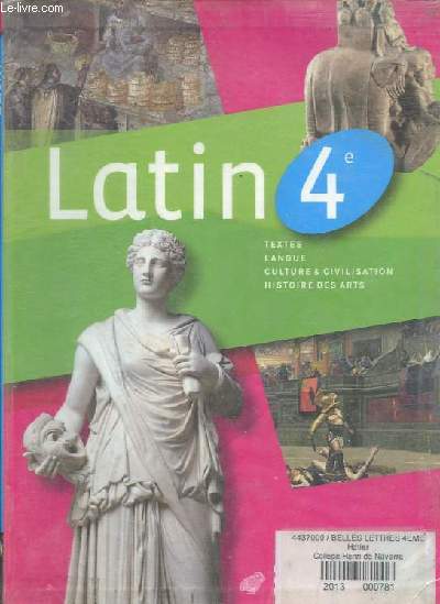 Latin 4e - Manuel lve.