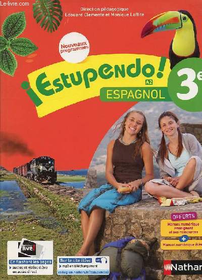 Espagnol 3e - Estupendo ! A2 - Spcimen lve.