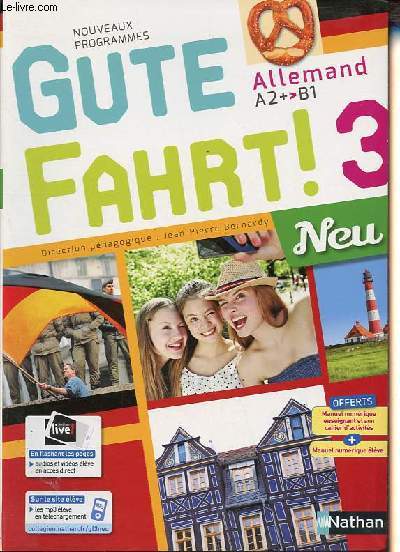 Allemand A2+-B1 - Gute Fahrt ! 3 - Spcimen lve.