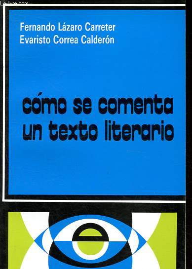 Como se comenta un texto literario.