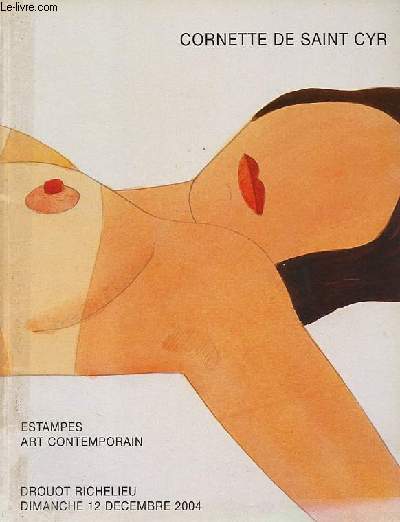 Catalogue de Vente aux enchres: Estampes Dimanche 12 dcembre 2004 - Art contemporain Dimanche 12 dcembre 2004.
