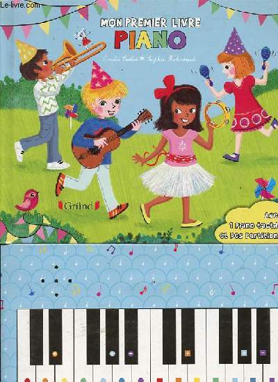 Mon premier livre - Piano - Livre sonore.
