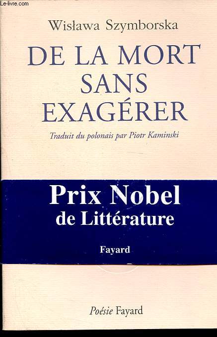 De la mort sans exagrer.