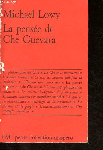 La pense de Che Guevara - Collection Petite collection maspero n62.