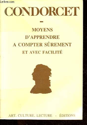 Moyens d'apprendre  compter srement et avec facilit - Appareil critique.