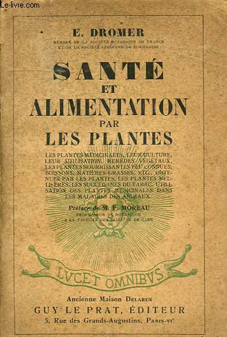Sant et alimentation par les plantes.