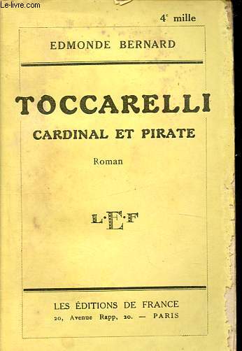Toccarelli - Cardinal et pirate.