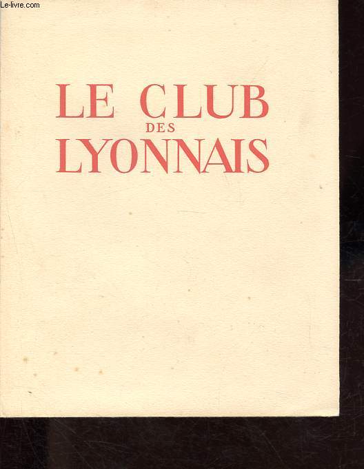 Le club des lyonnais - Vie et aventures de Salavin - Edition numrote exemplaire n1050/1850.