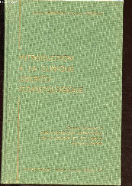 Introduction  la clinique odonto-stomatologique.