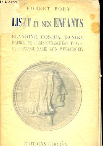 Liszt et ses enfants - Blandine, Cosima, Daniel.