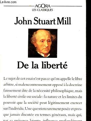 De la libert - Collection Agora Les classiques n67.