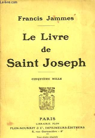 Le livre de Saint Joseph.