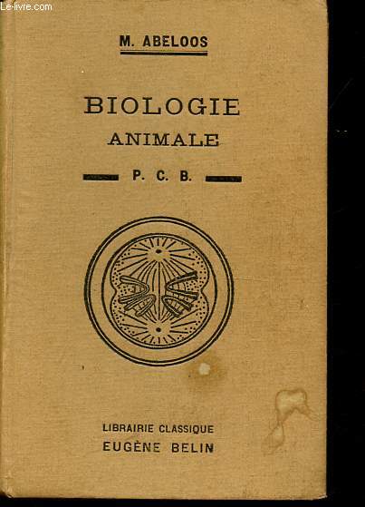 Cours de biologie animale  l'usage des candidats au P.C.B.